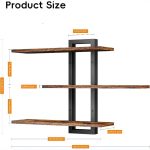 TrioNest 3-Tier Floating Wall Shelf - Image 2